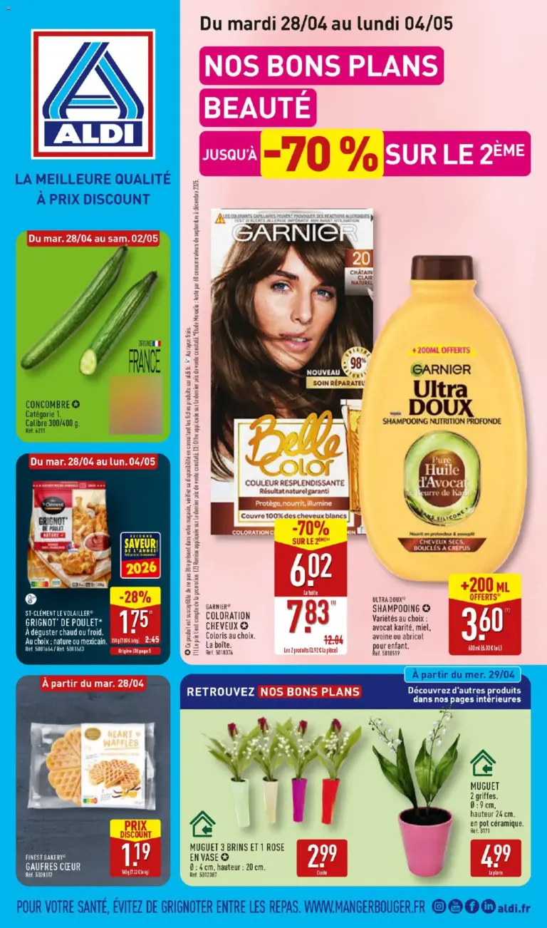 Aldi catalogue à partir du 28/04/2026