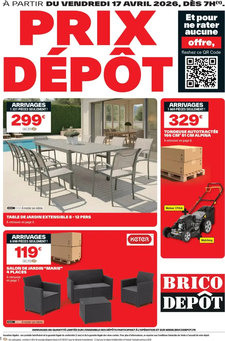 Brico Dépôt catalogue à partir du 17/04/2026