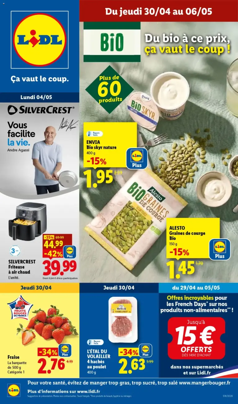 Catalogue LIDL du 30/04/2026 au 06/05/2026