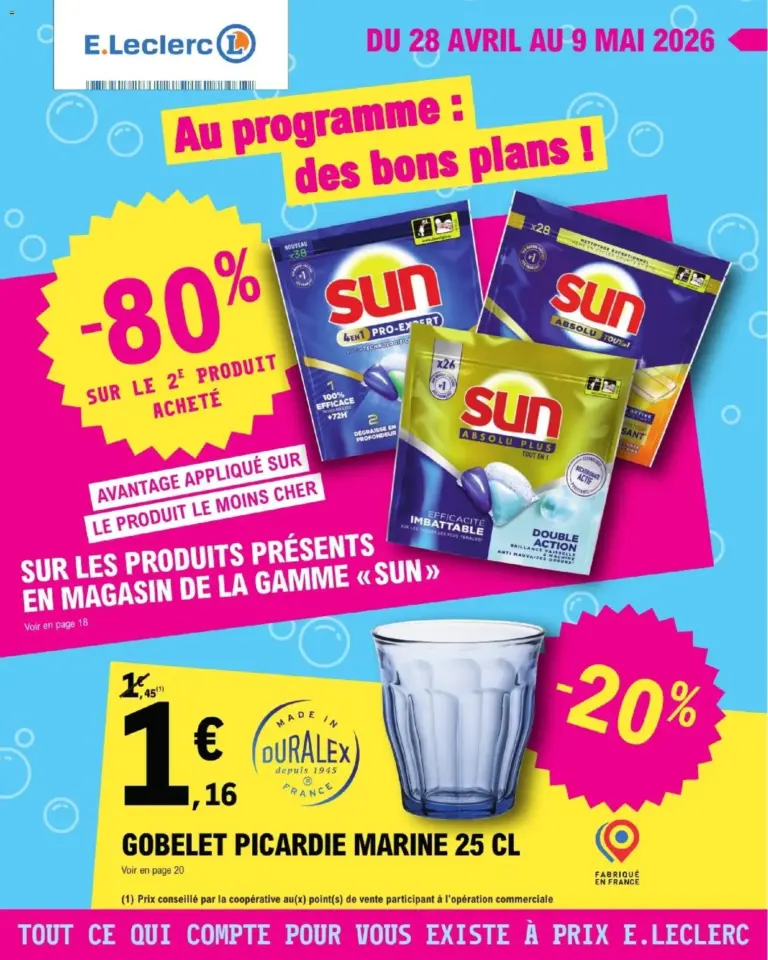 Catalogue E.Leclerc du 28/04/2026 Nouveau