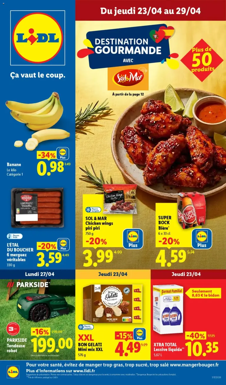 Catalogue LIDL du 23/04/2026