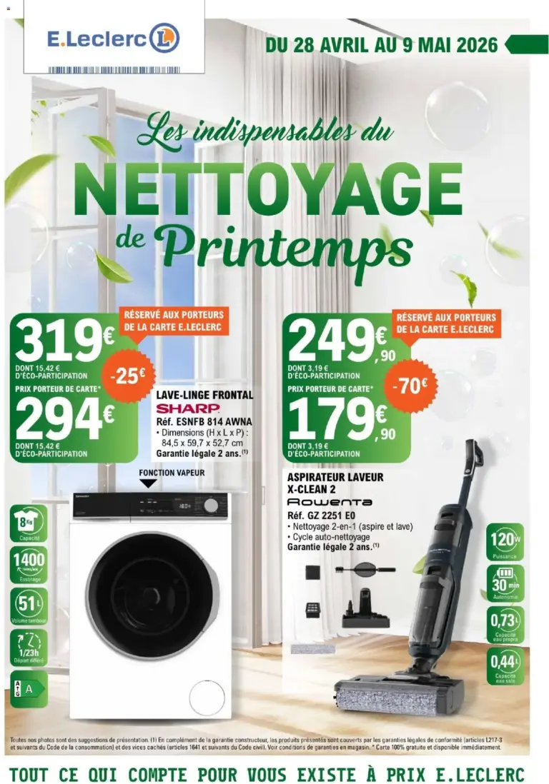 Catalogue E.Leclerc du 28/04/2026 Nouveau