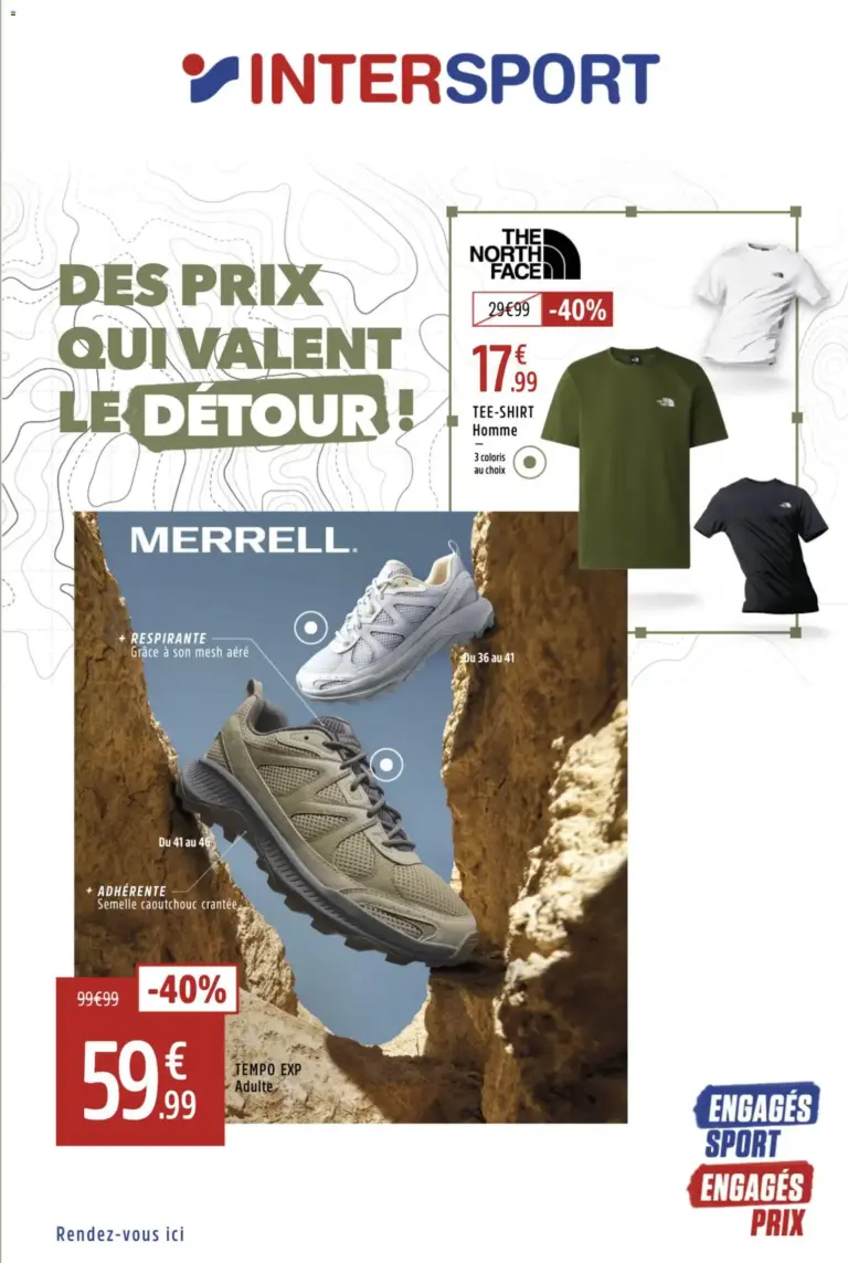 Intersport catalogue à partir du 11/05/2026