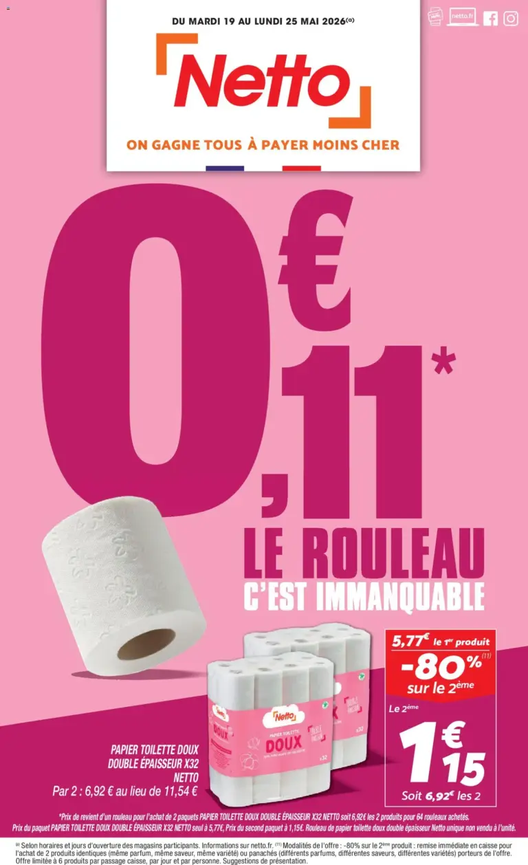 Netto catalogue à partir du 19/05/2026