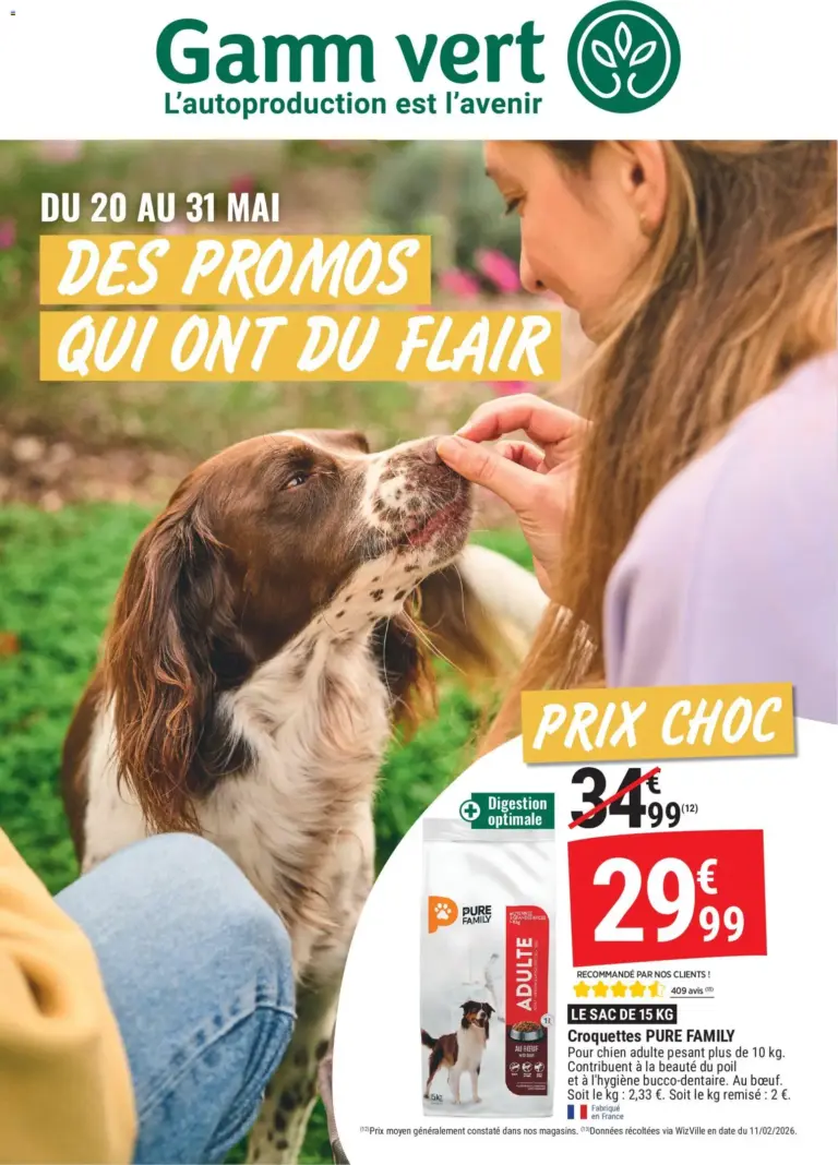 Gamm vert Des promos qui ont du flair à partir du 20/05/2026