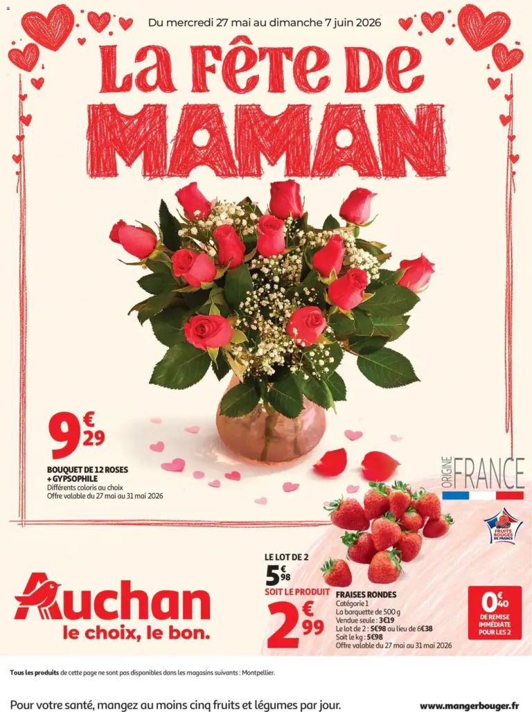 Auchan à partir du 27/05/2026