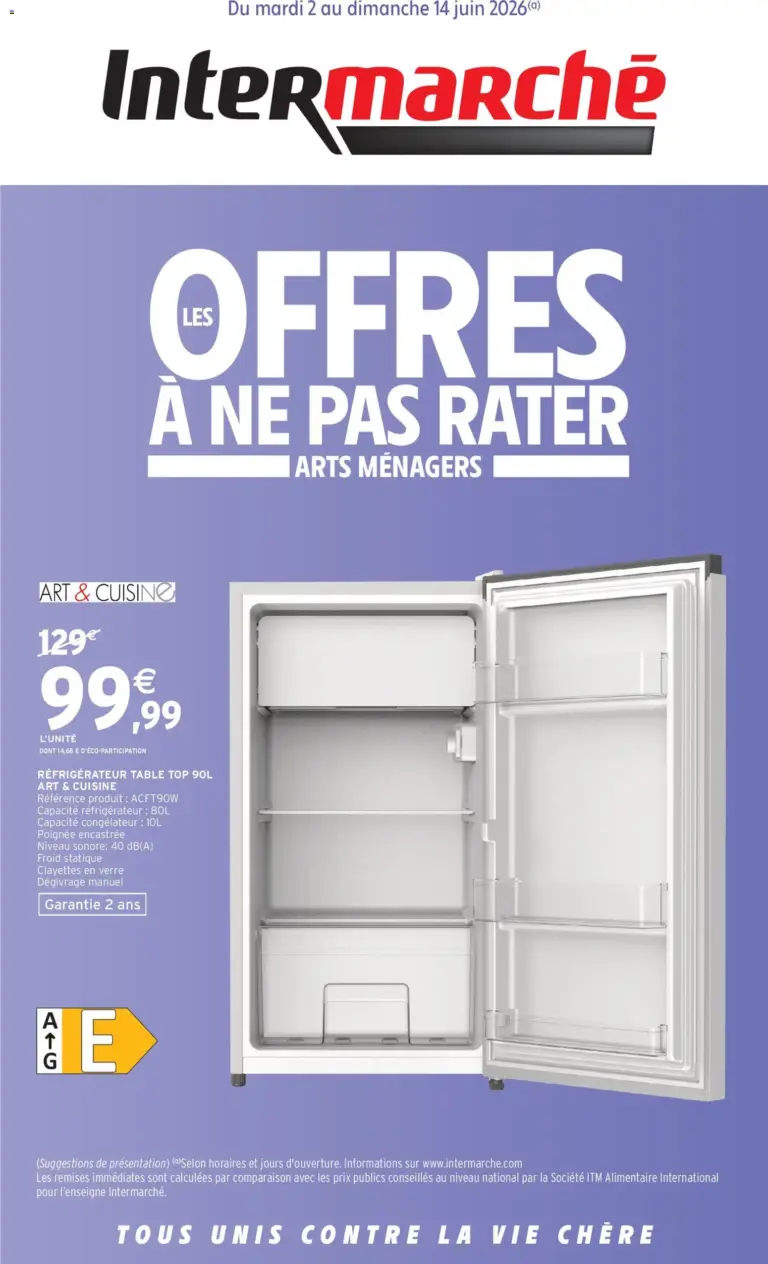 Intermarché Les offres à ne pas rater à partir du 02/06/2026