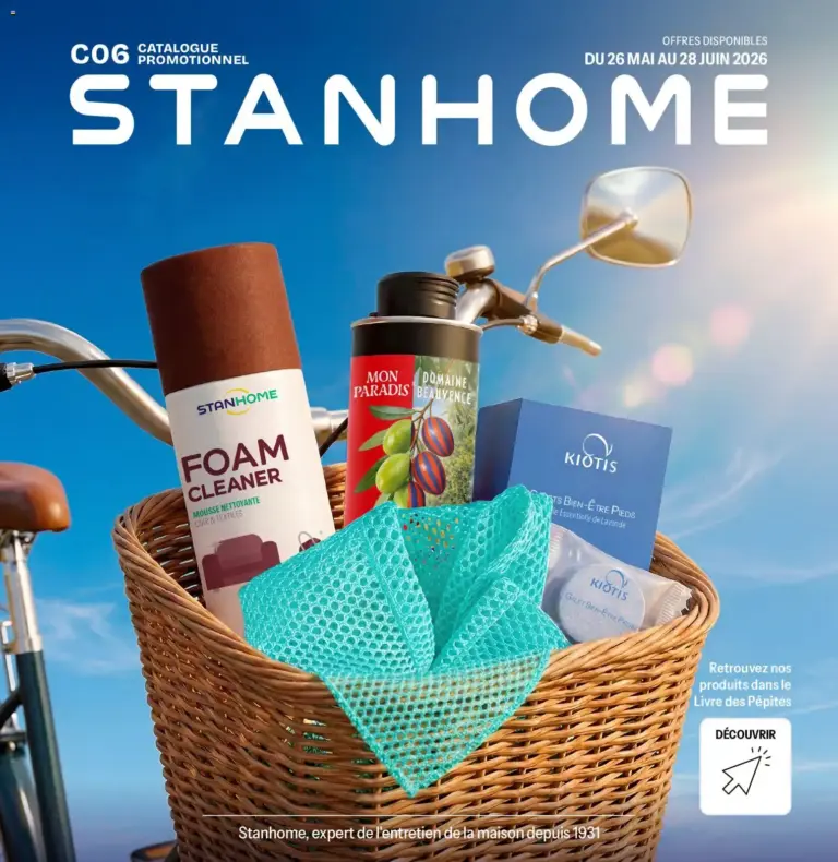 Stanhome catalogue à partir du 26/05/2026