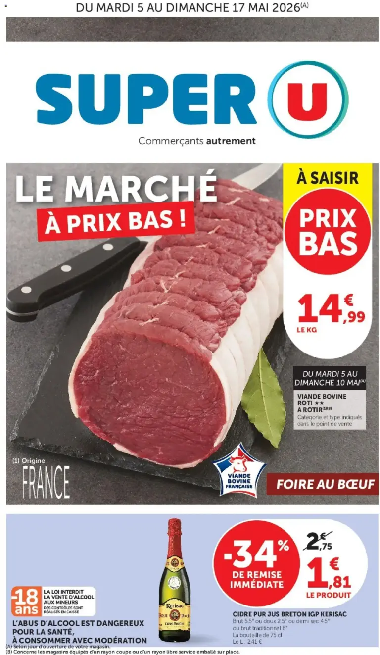 Super U catalogue à partir du 05/05/2026