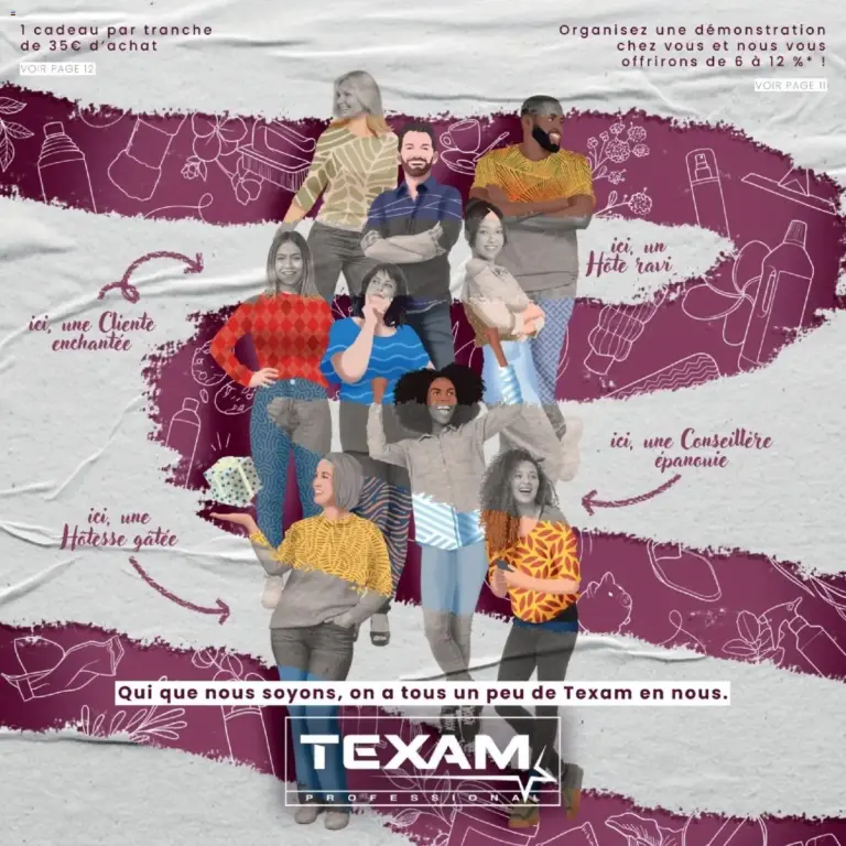 Texam catalogue 2026 à partir du 02/02/2026