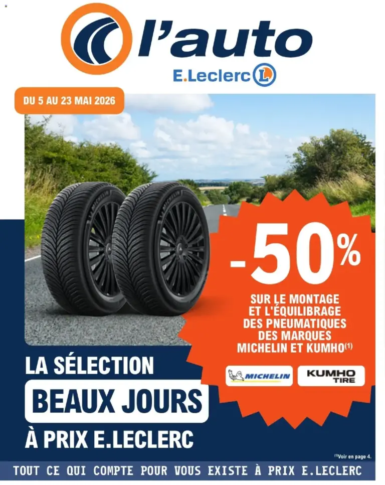 Catalogue E.Leclerc du 05/05/2026 Nouveau