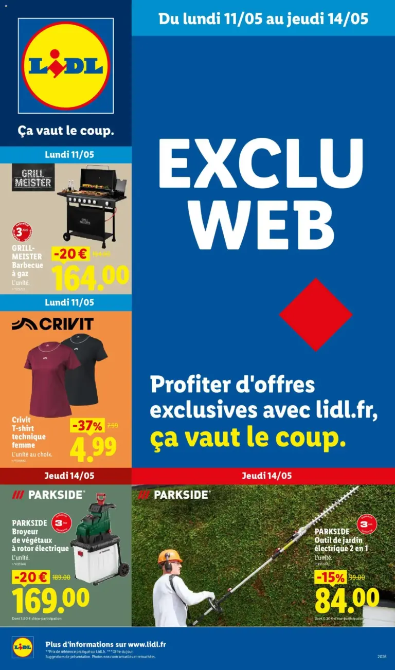 Catalogue LIDL du 11/05/2026