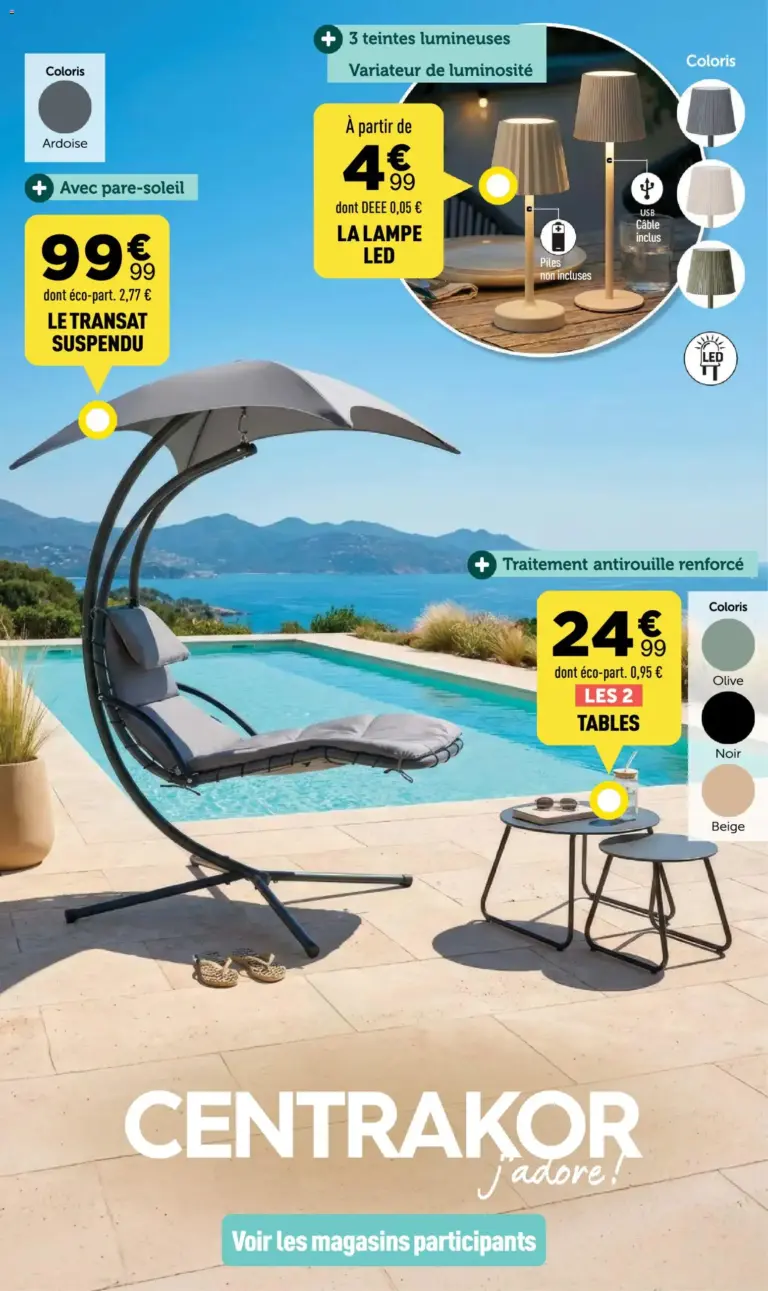 Centrakor catalogue à partir du 11/05/2026