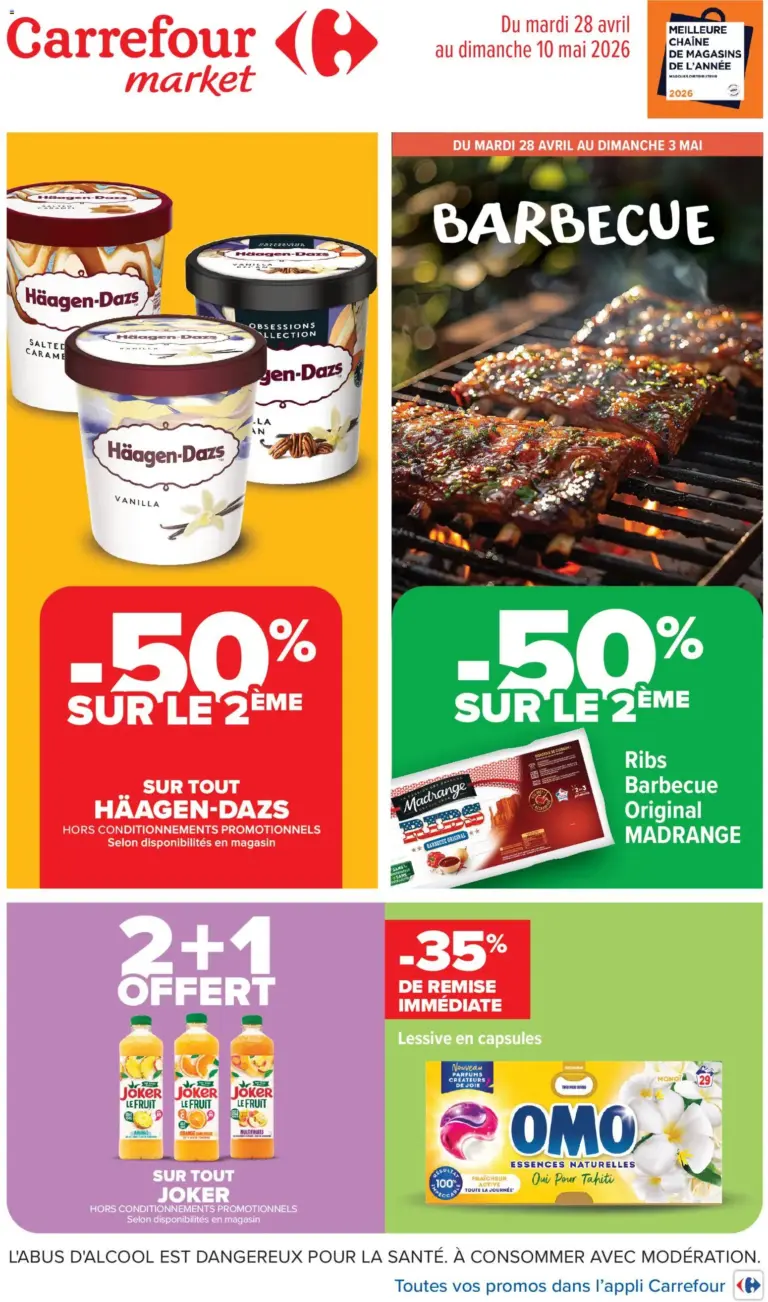 Carrefour Market catalogue à partir du 28/04/2026