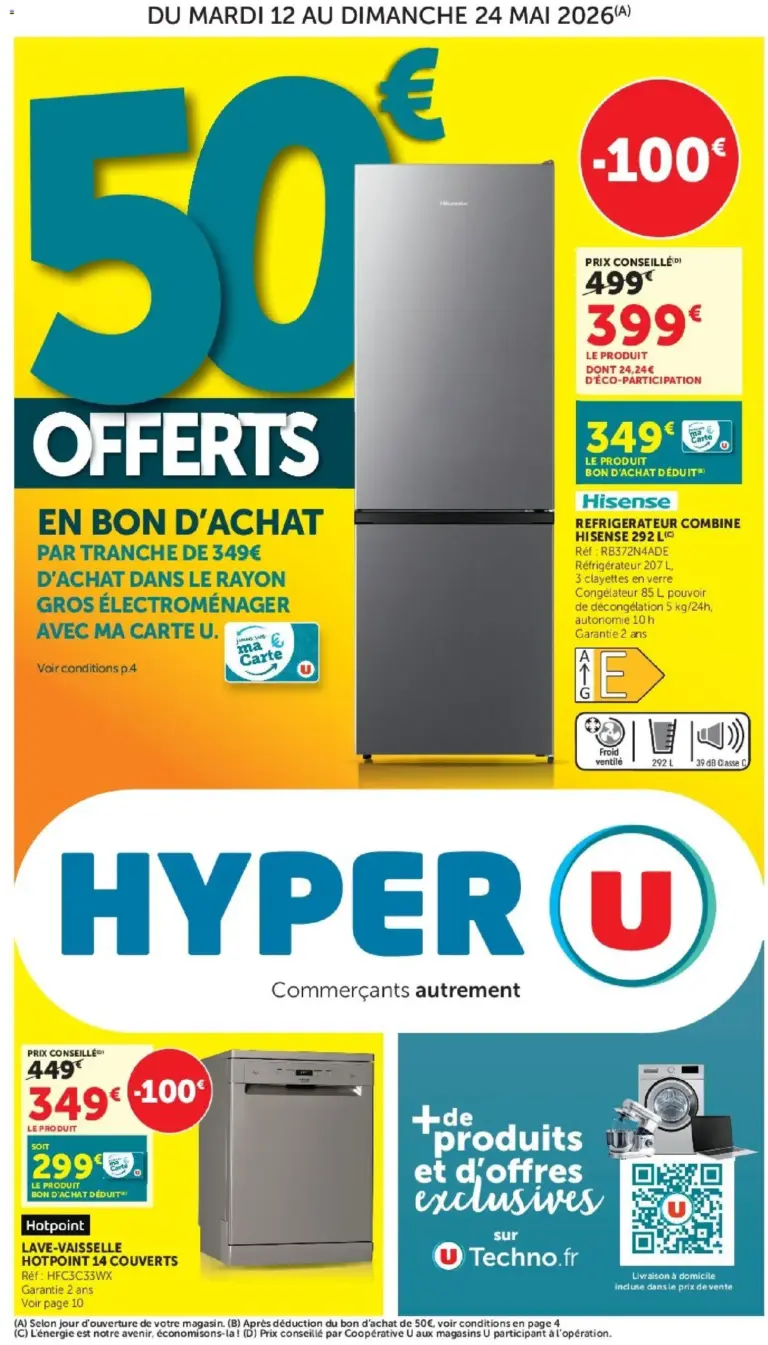Hyper U offerts à partir du 12/05/2026