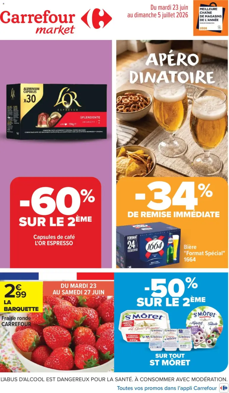 Carrefour Market catalogue à partir du 23/06/2026