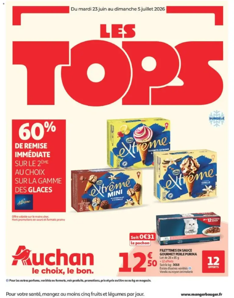 Auchan à partir du 23/06/2026