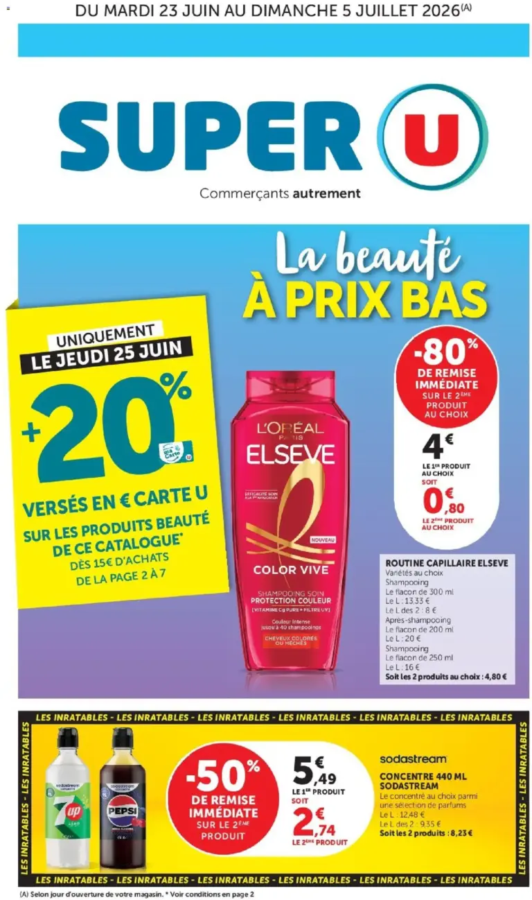 Super U catalogue à partir du 23/06/2026