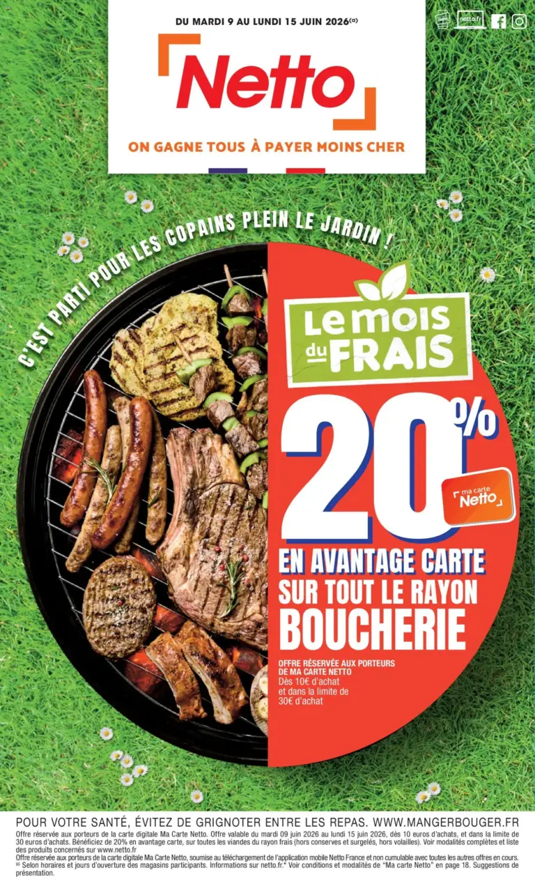 Netto catalogue à partir du 09/06/2026
