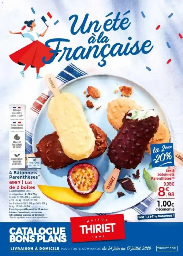 Thiriet catalogue à partir du 24/06/2026