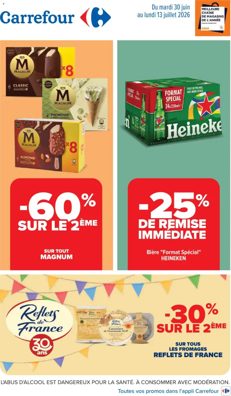 Carrefour Le meilleur de nos régions à partir du 30/06/2026