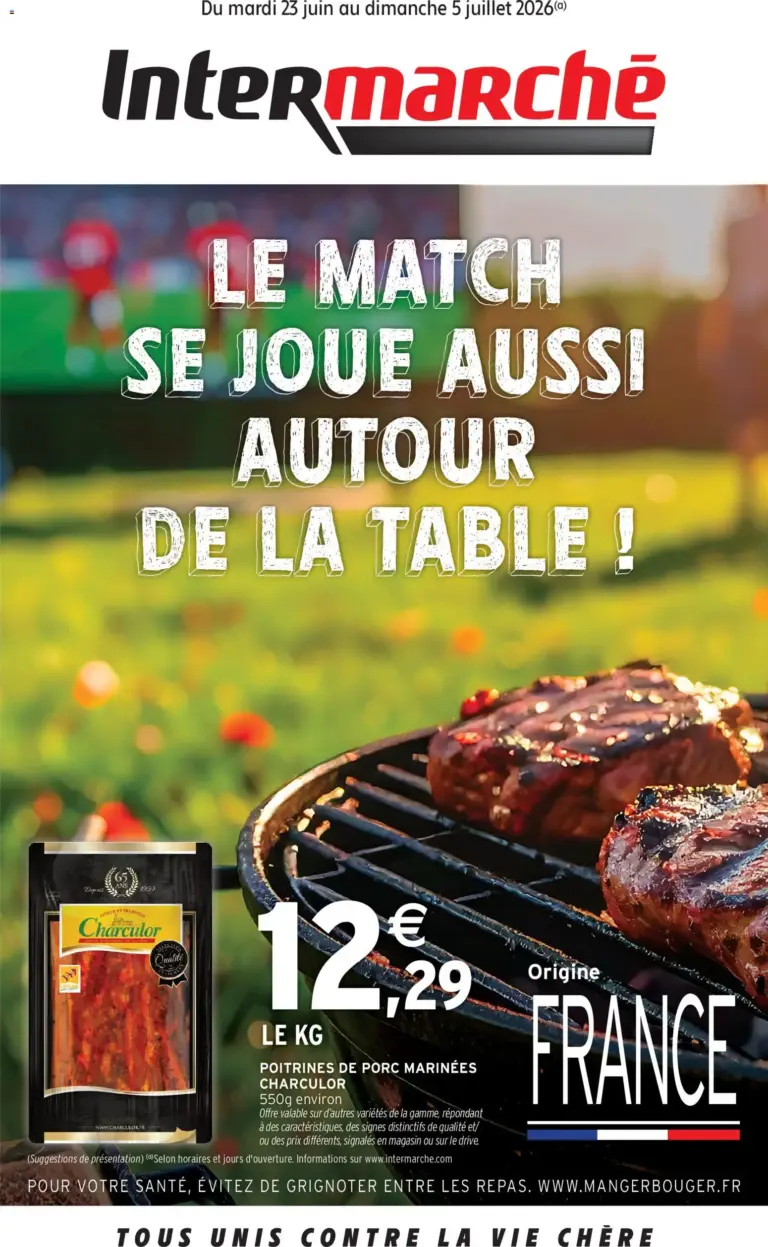 Intermarché Spécial supporter à partir du 23/06/2026