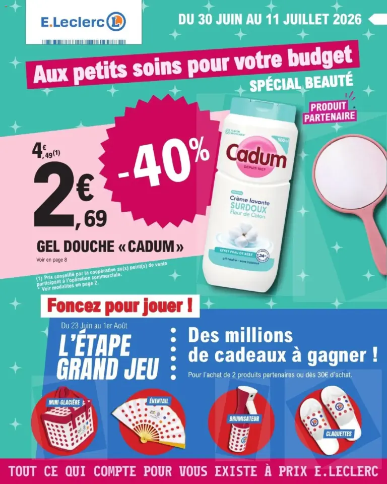 Catalogue E.Leclerc du 30/06/2026 Nouveau