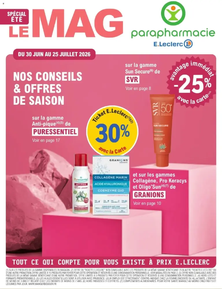 Catalogue E.Leclerc du 30/06/2026 Nouveau