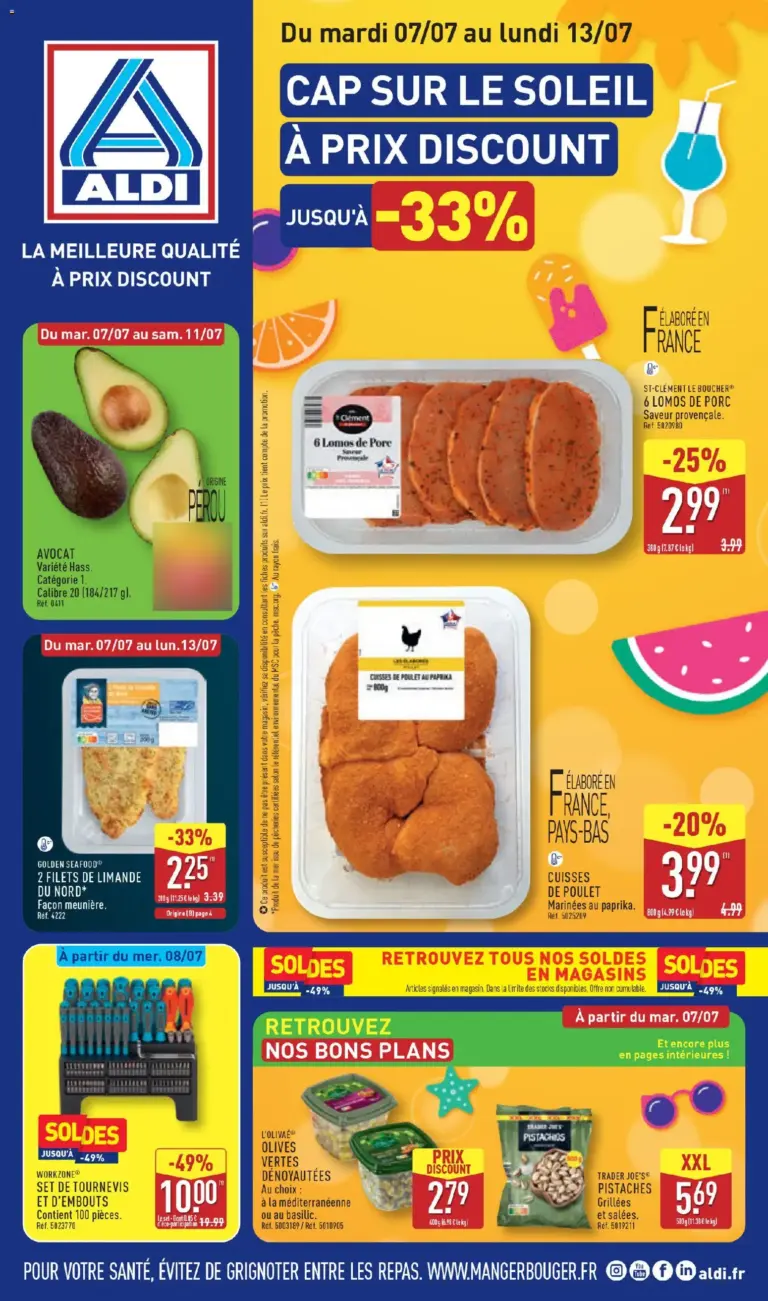 Aldi catalogue à partir du 07/07/2026