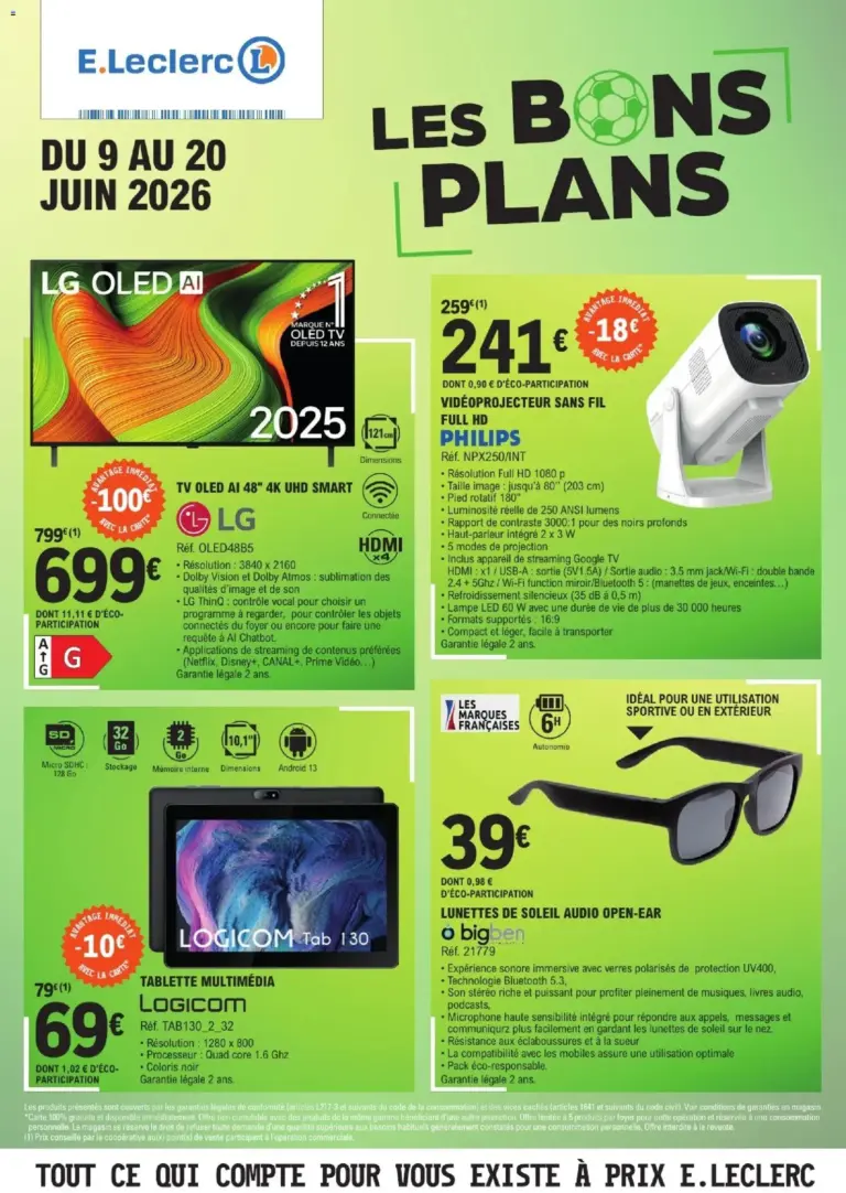 Catalogue E.Leclerc du 09/06/2026 Nouveau