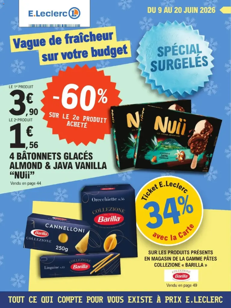 Catalogue E.Leclerc du 09/06/2026 Nouveau