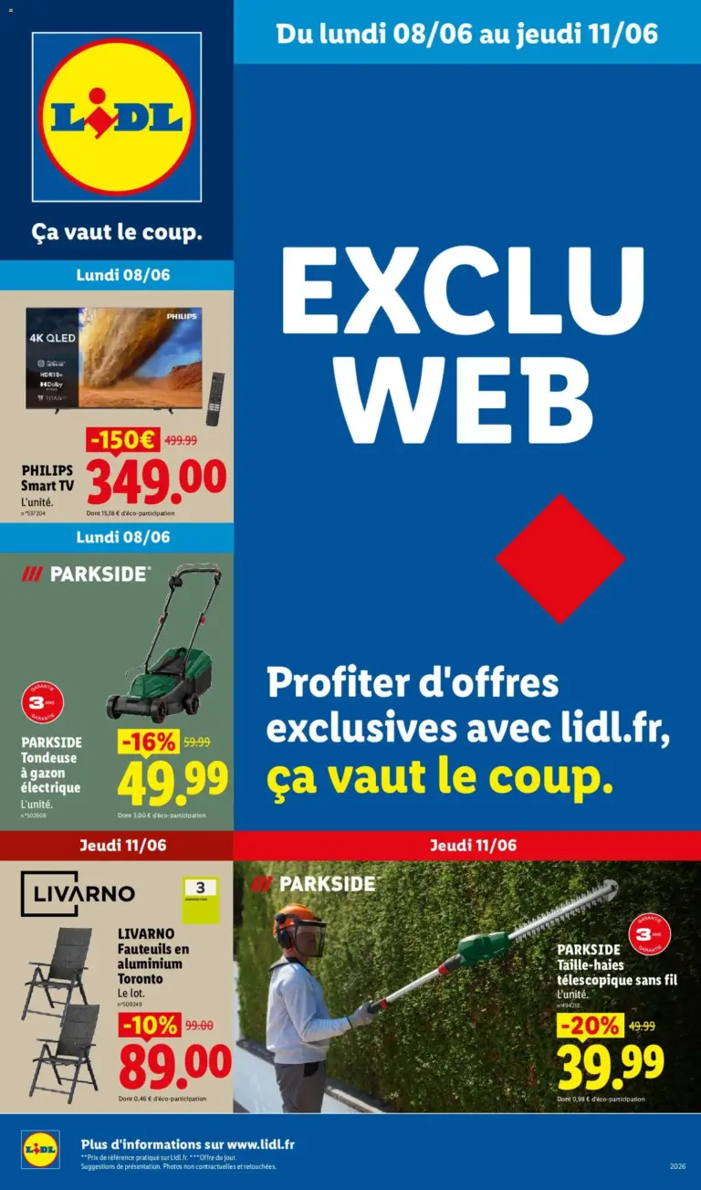 Catalogue LIDL du 08/06/2026