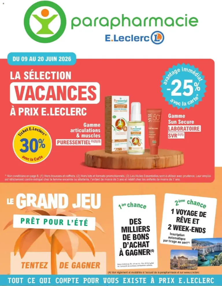 Catalogue E.Leclerc du 09/06/2026 Nouveau