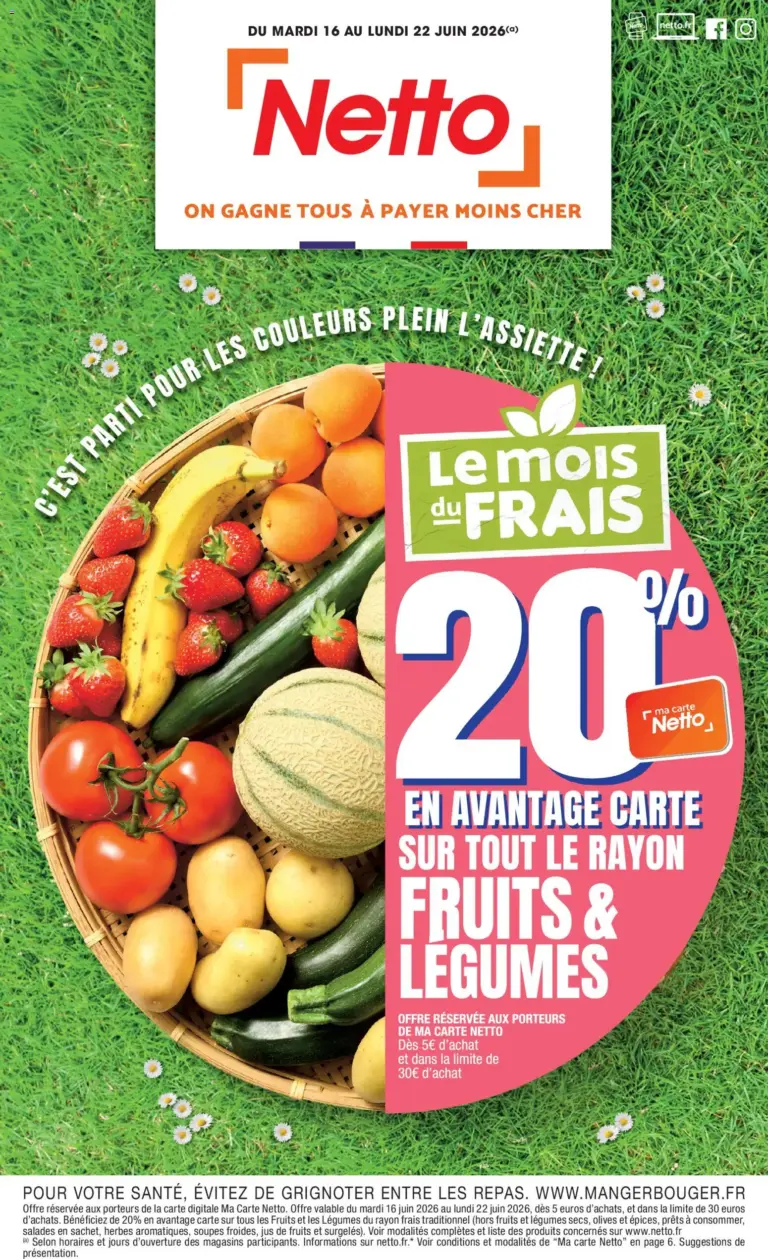 Netto catalogue à partir du 16/06/2026
