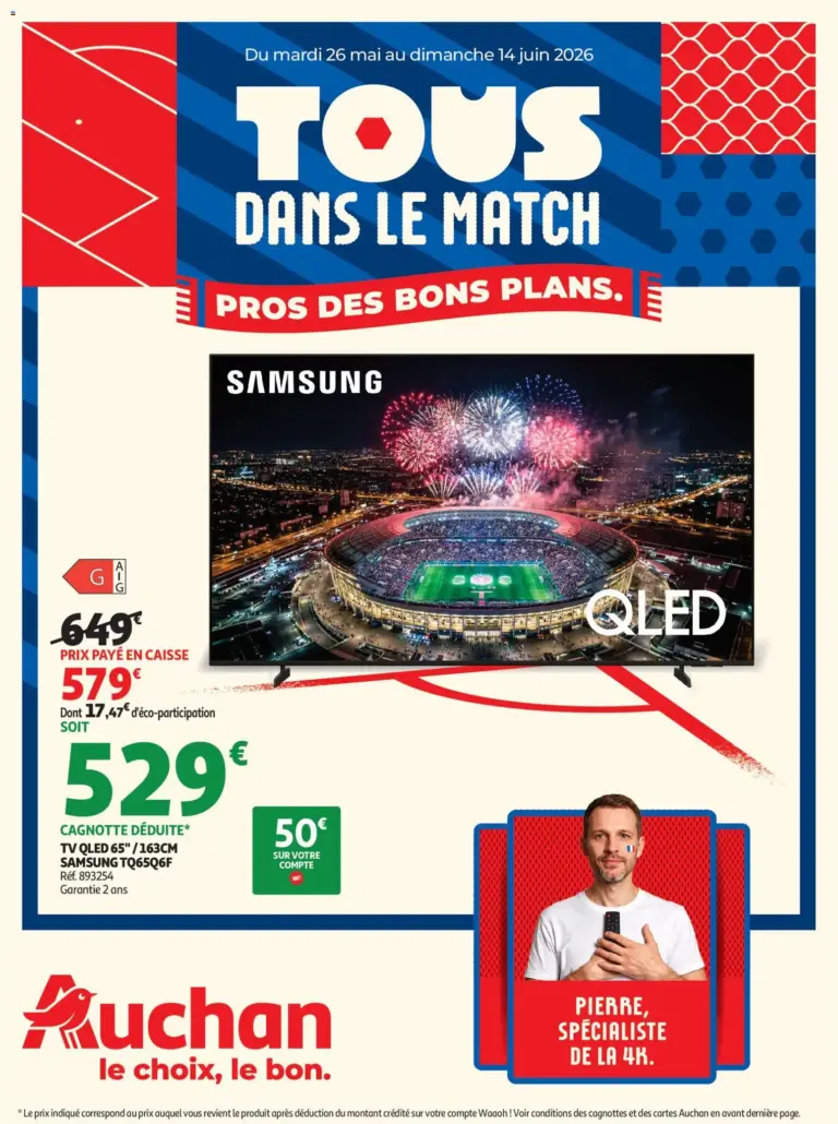 Auchan Téléviseurs & high tech