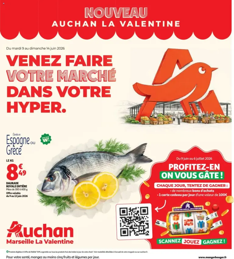 Auchan Black Friday à partir du 09/06/2026
