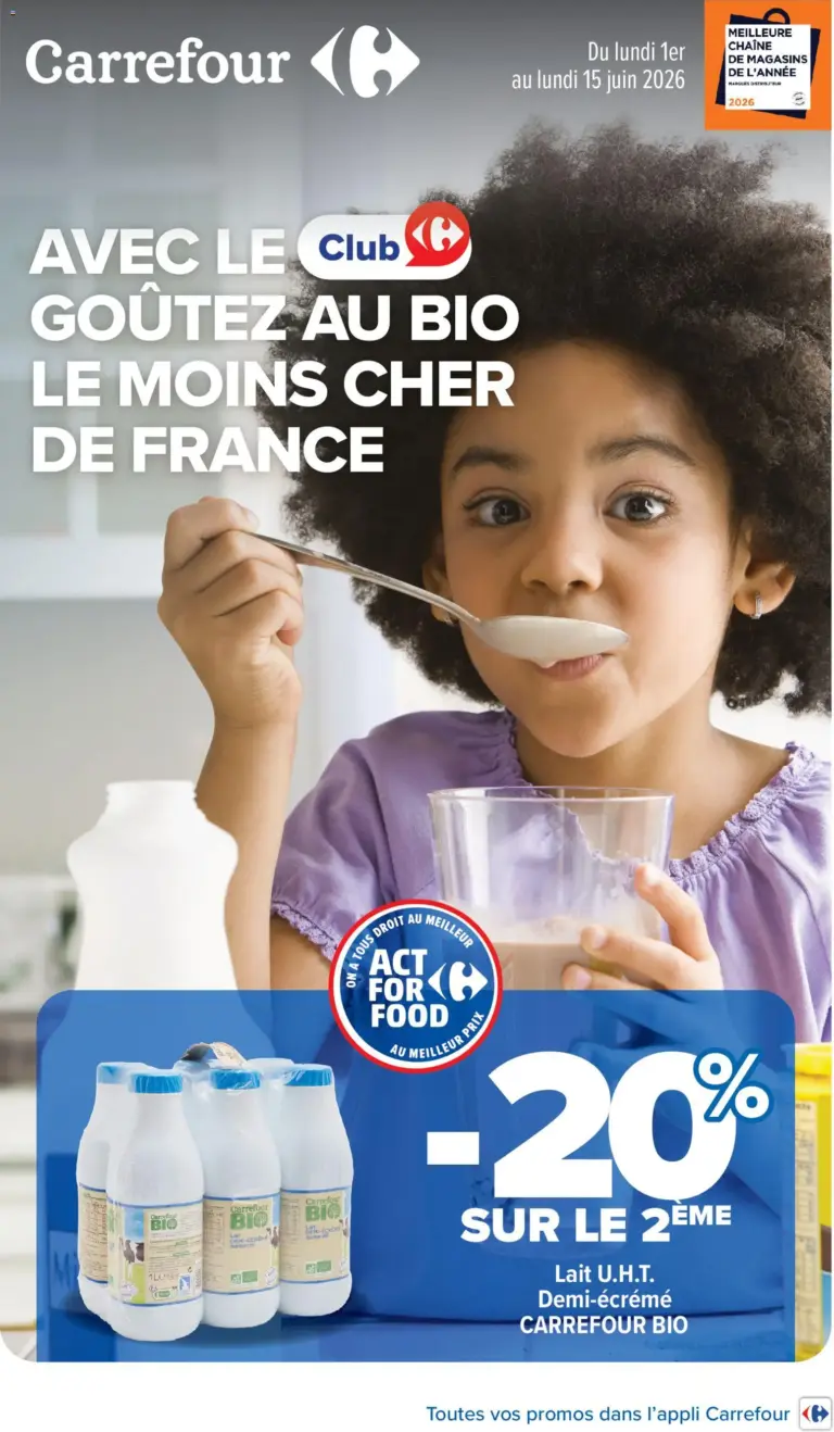 Carrefour Goûtez AU bio