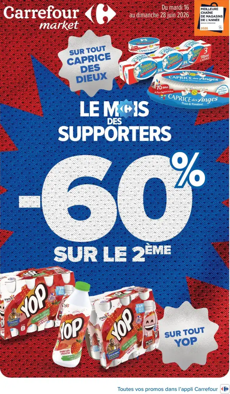 Carrefour Market catalogue à partir du 16/06/2026