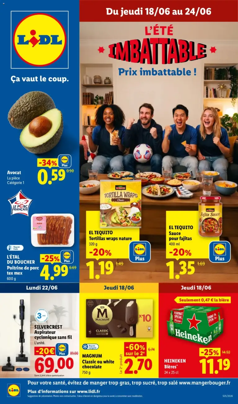Catalogue LIDL du 18/06/2026
