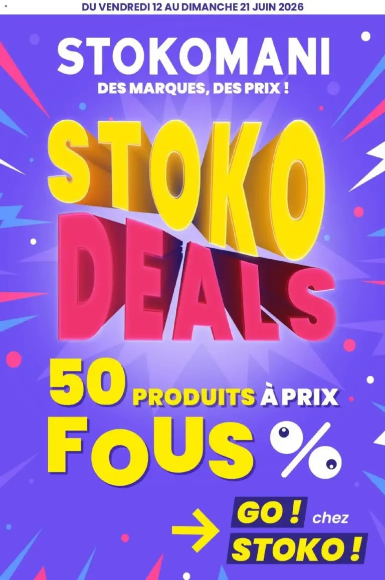 Stokomani Catalogue à partir du 12/06/2026