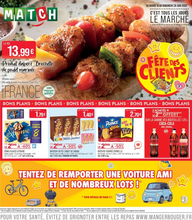 Match Supermarché catalogue à partir du 16/06/2026