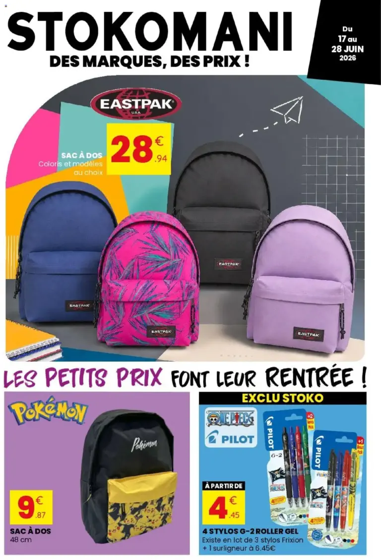 Stokomani catalogue les petits prix à partir du 17/06/2026