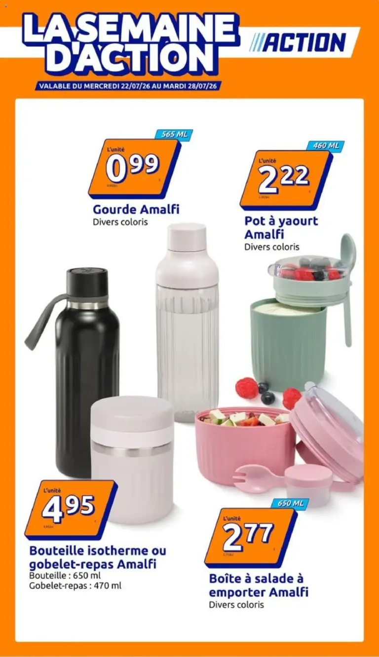 Action catalogue à partir du 22/07/2026