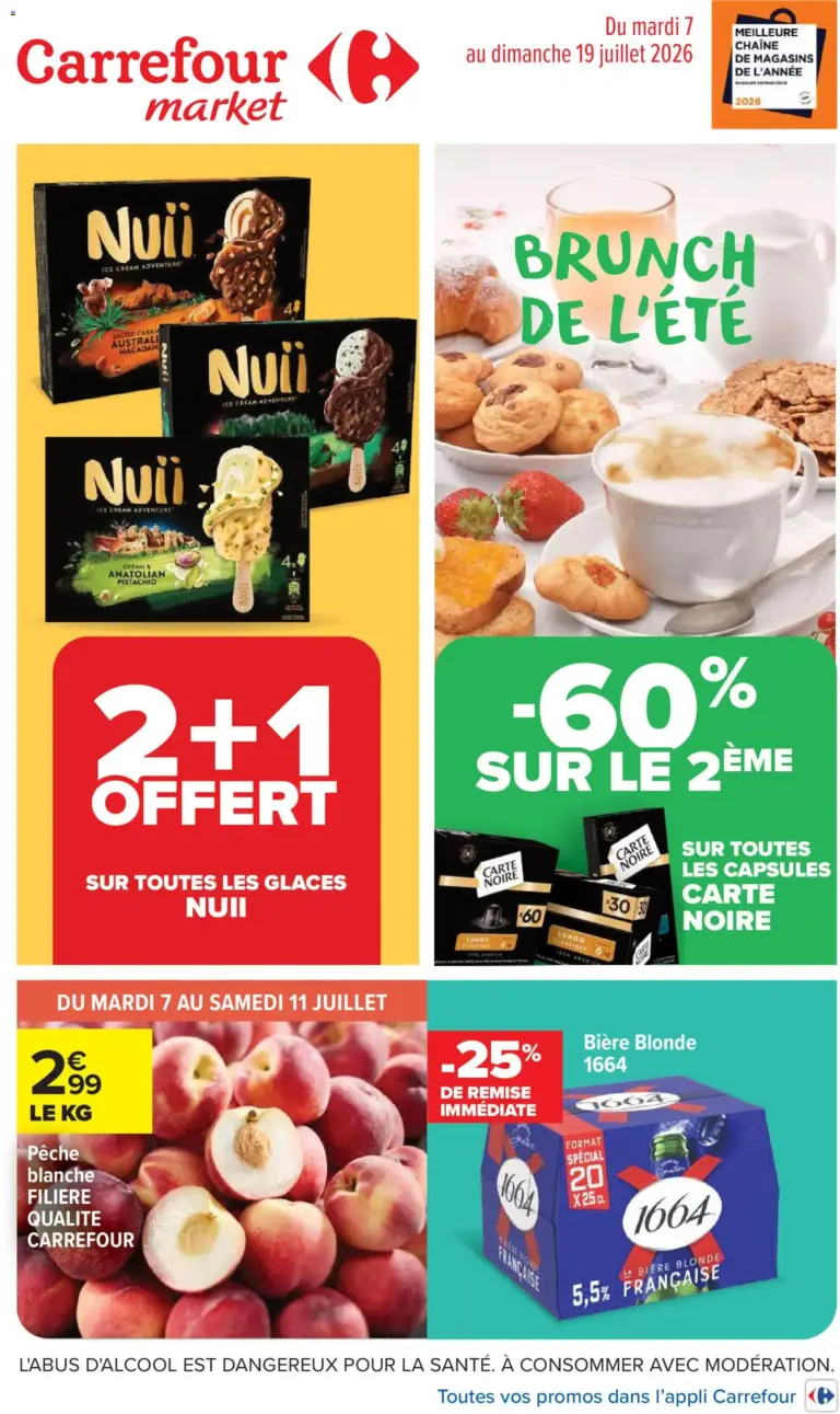 Carrefour Market catalogue à partir du 07/07/2026