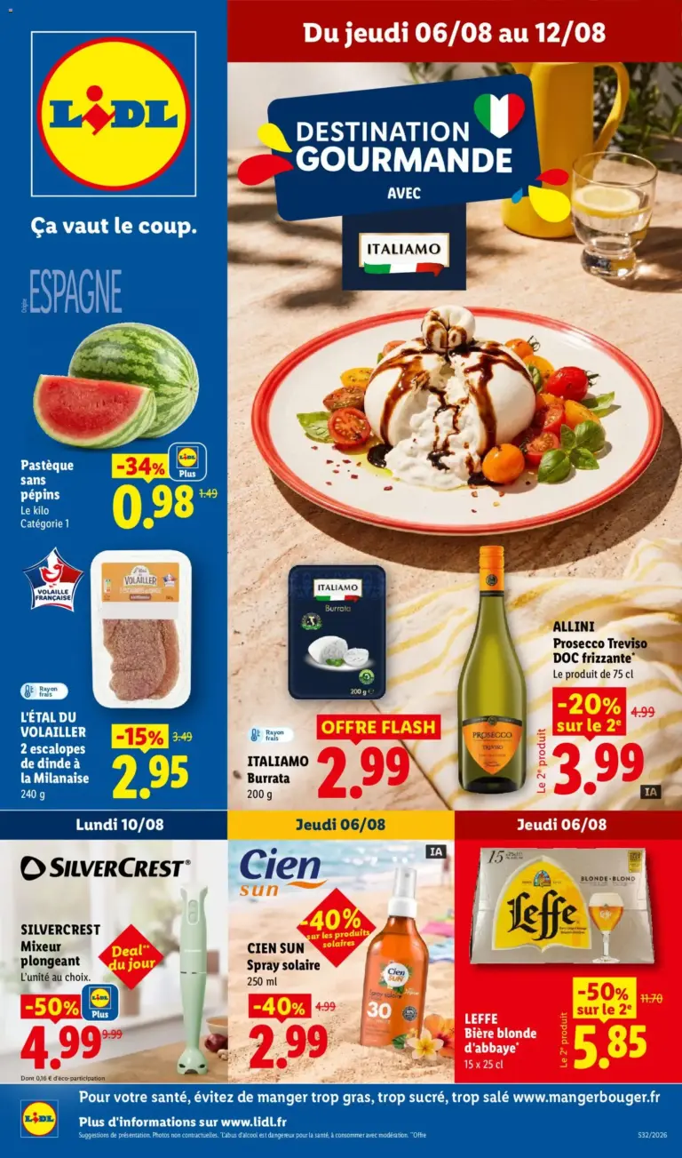 Catalogue LIDL du 06/08/2026
