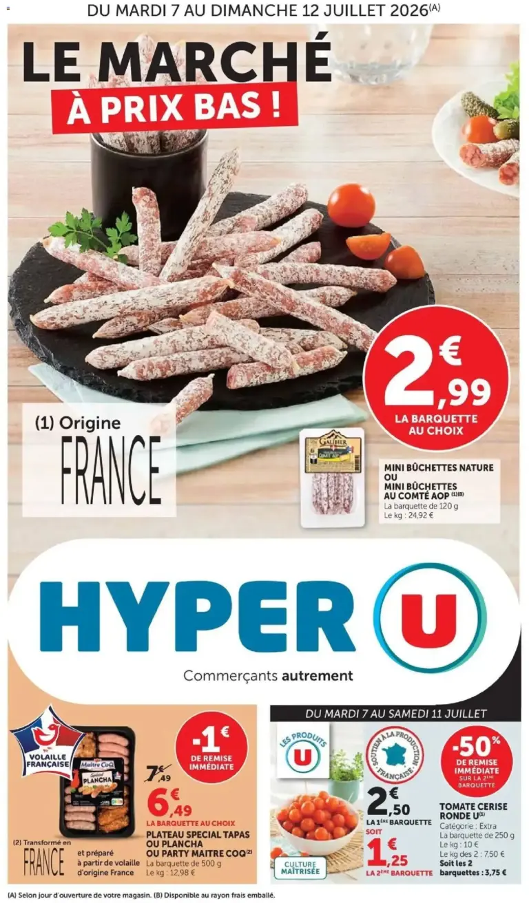 Hyper U Catalogue HYPER U à partir du 07/07/2026