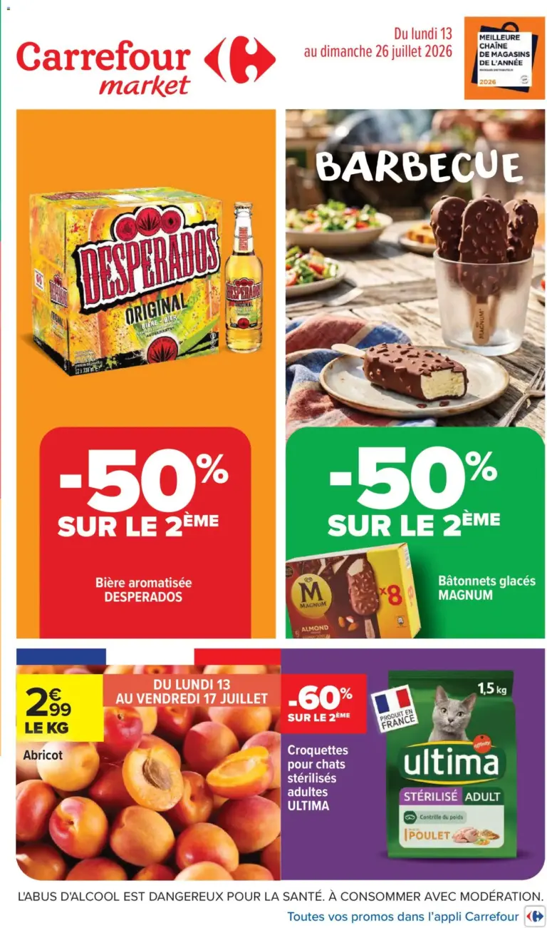 Carrefour Market catalogue Barcecue à partir du 13/07/2026