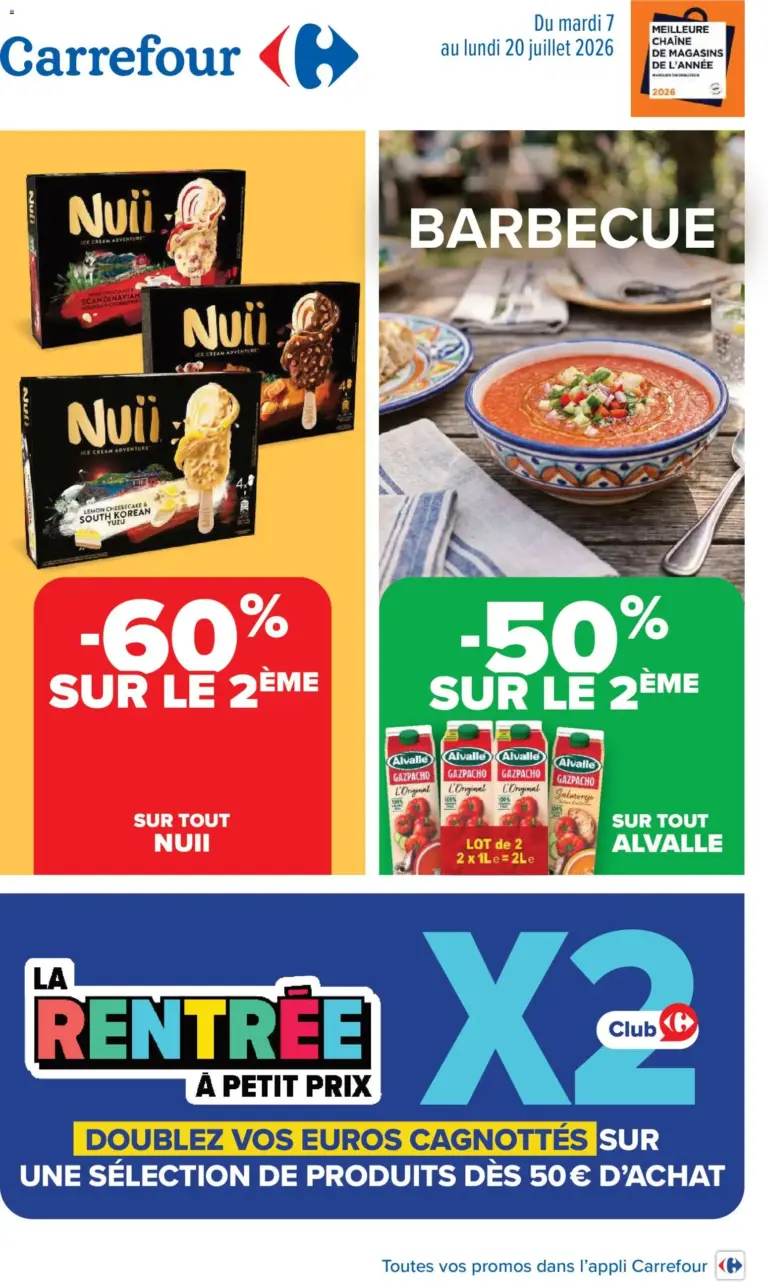 Carrefour catalogue à partir du 07/07/2026