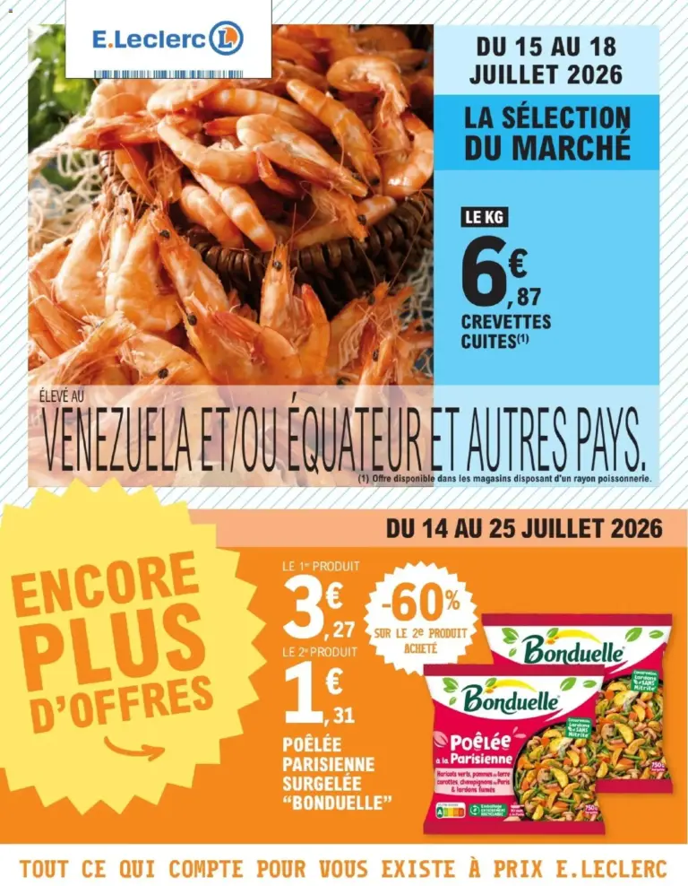Catalogue E.Leclerc du 14/07/2026 Nouveau