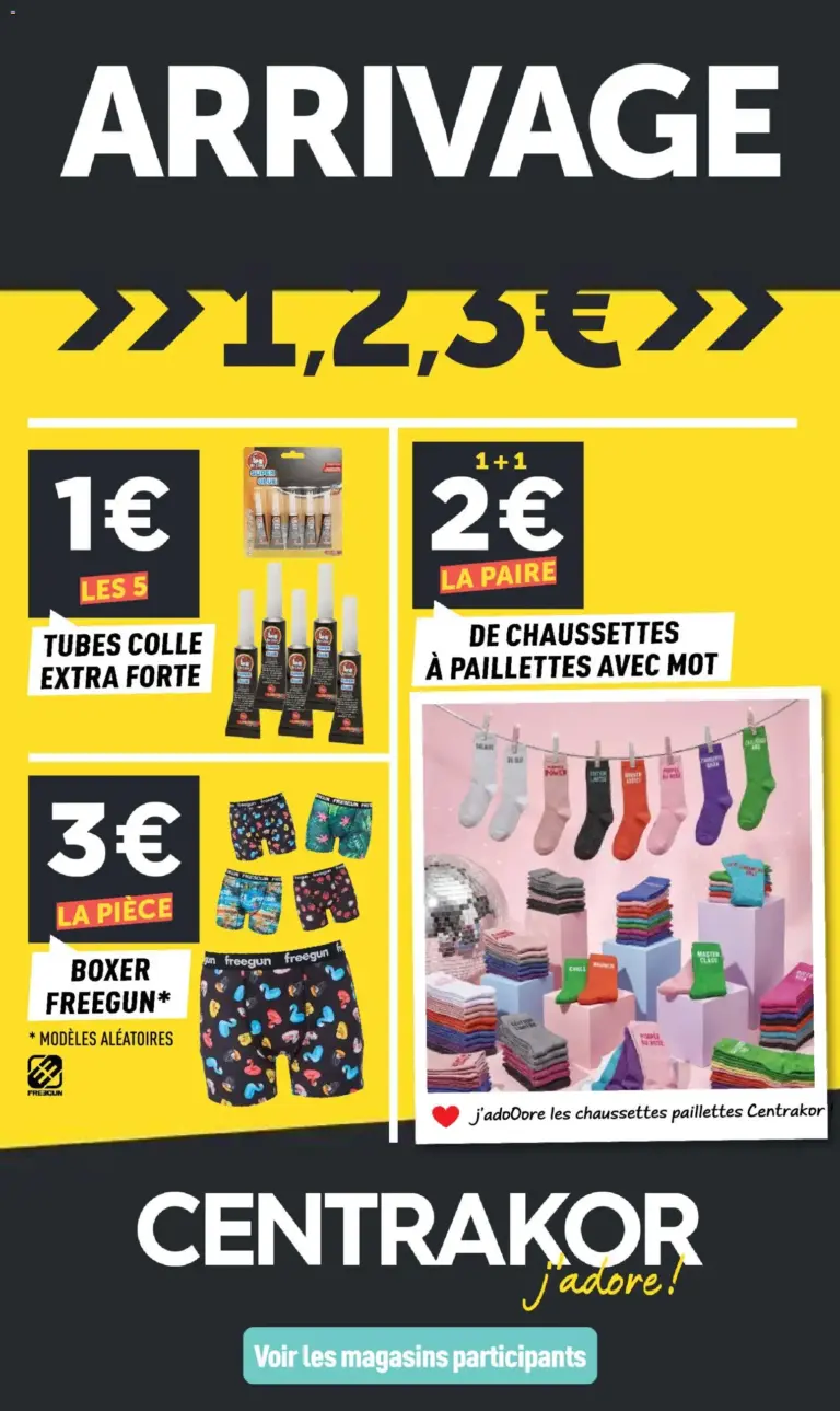 Centrakor catalogue à partir du 13/07/2026